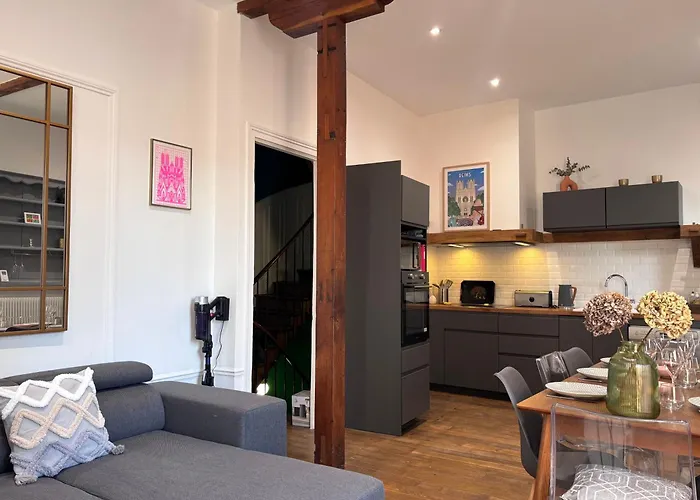 Particulier Remois Proche Cathedrale Villa Reims